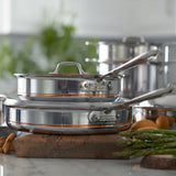 All-Clad Copper Core 9 Piece Cookware Set