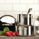 All-Clad D3 / TriPly Deep Saucepan with Lid