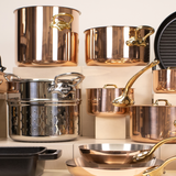 Mauviel M'200B Copper Casserole with Lid