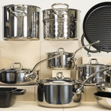 Mauviel M'Cook 10 Piece Cookware Set / Non-Stick Frying Pan *