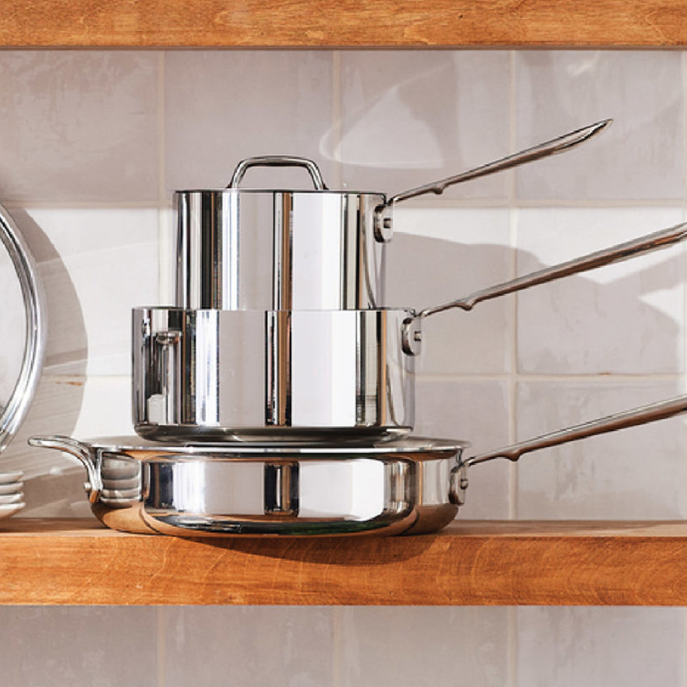 All-Clad D3 / TriPly 8 Piece Cookware Set