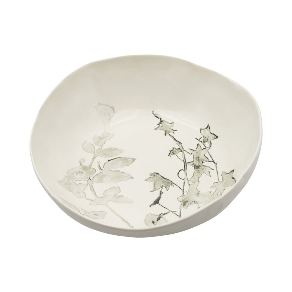 Bertozzi Porcelain Bowl / 25cm / Giardino