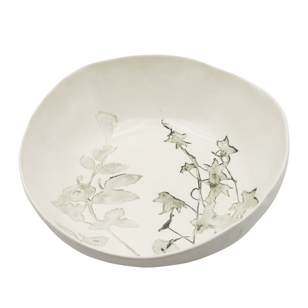 Bertozzi Porcelain Bowl / 30cm / Giardino
