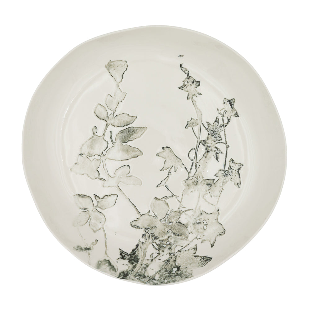 Bertozzi Porcelain Round Platter / 35cm / Giardino