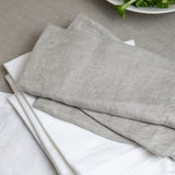 Borough Kitchen Cotton Napkins / Set of 4 / 48x48cm / White