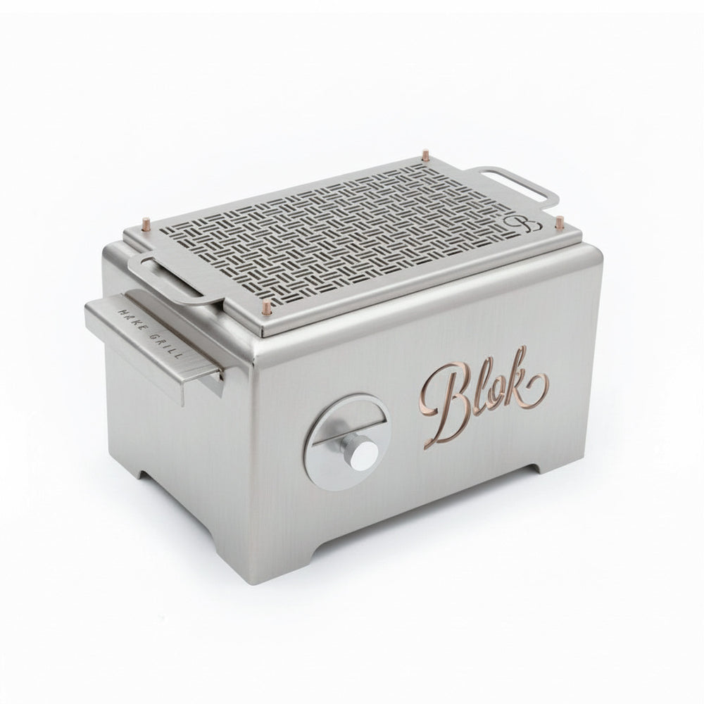 Blok Hako Table Grill / Stainless Steel