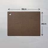 Borough Kitchen Chopping Board Set of 3 / Brown