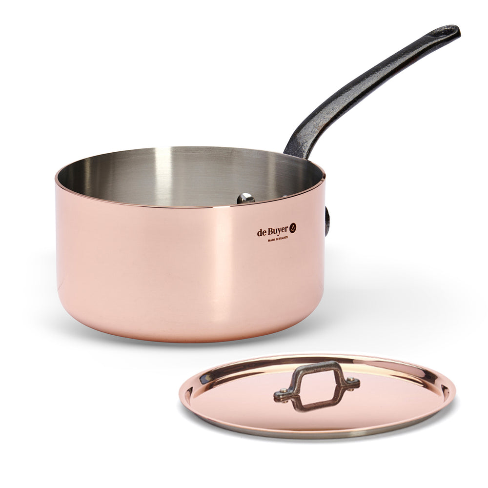 De Buyer Prima Matera CI Induction Saucepan with Lid / 16cm
