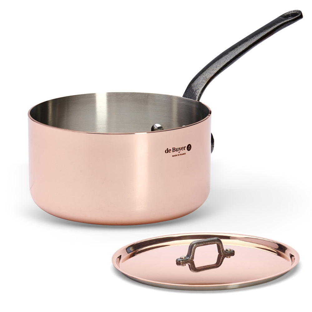 De Buyer Prima Matera CI Induction Saucepan with Lid / 18cm