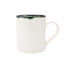 Mihaly & Edit Mug / Large / Green Rim