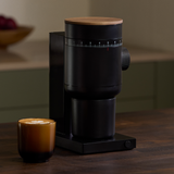 Fellow Opus 2 Conical Burr Coffee Grinder / Black & Walnut