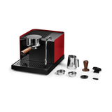 Fellow Series 1 Espresso Machine / Cherry Red & Walnut