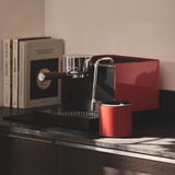 Fellow Series 1 Espresso Machine / Cherry Red & Walnut