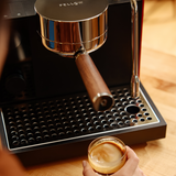 Fellow Series 1 Espresso Machine / Cherry Red & Walnut