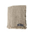 AquaVireo Fringed Coarse Linen Placemats / Pack of 4 / Natural