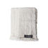 AquaVireo Fringed Coarse Linen Placemats / Pack of 4 / White