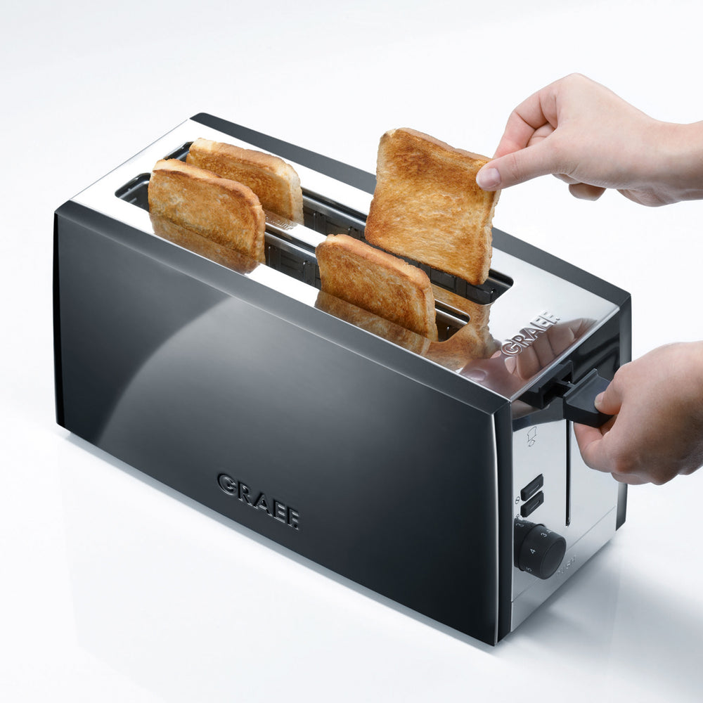 Graef 4-Slice Toaster / Black