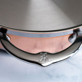 Hestan CopperBond Induction Copper Saute Pan with Lid