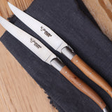 Laguiole en Aubrac 4-Piece Steak Knife Set / Juniper