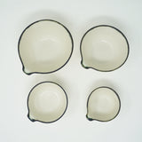 Mihaly & Edit Nesting Bowl Set / Set of 4 / Green