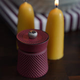 Peugeot Bali Fonte Cast Iron Pepper Mill / Red