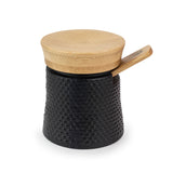 Peugeot Bali Fonte Cast Iron Salt Cellar / Black