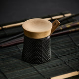 Peugeot Bali Fonte Cast Iron Salt Cellar / Black