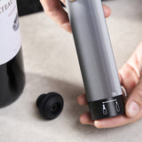 Peugeot Line Preserve Manual Wine & Champagne Vacuum Pump / Carbon