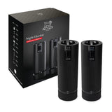 Peugeot Line u'Select Zirlion Electric Salt & Pepper Mill Set (New Model) / Black