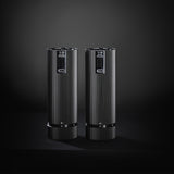 Peugeot Line u'Select Zirlion Electric Salt & Pepper Mill Set (New Model) / Black