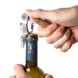Peugeot Malbec Double-Lever Sommelier's Corkscrew / Walnut