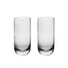Richard Brendon Optic Highball Glass / Set of 2 / Clear