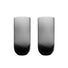 Richard Brendon Optic Highball Glass / Set of 2 / Smoke