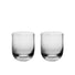 Richard Brendon Optic Tumbler / Set of 2 / Clear