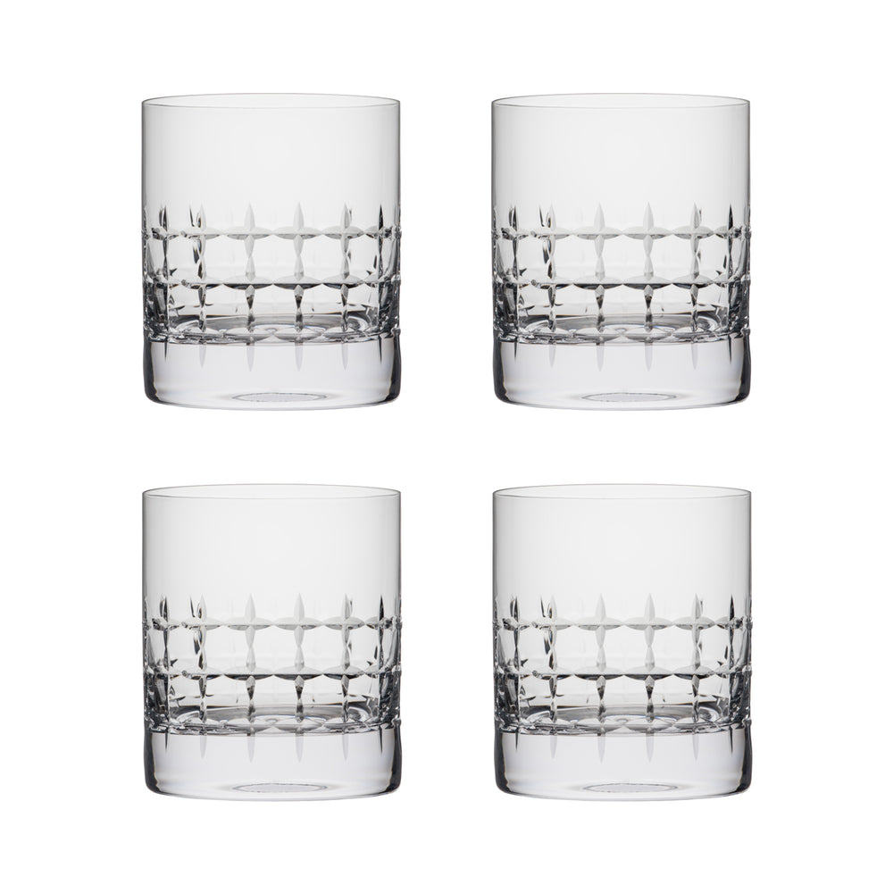 Rona Whisky Glass Set of 4 / Brilliant