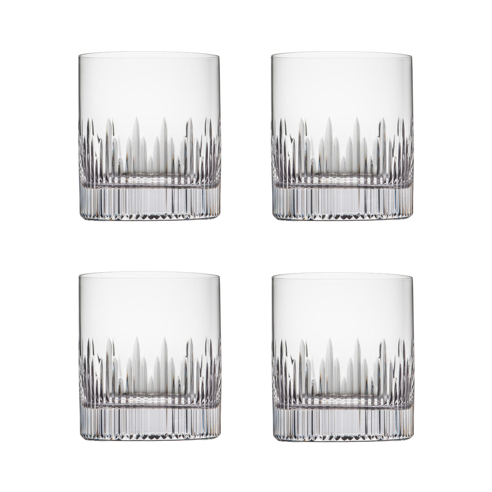 Rona Whisky Glass Set of 4 / Diamond