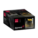 Rona Whisky Glass Set of 4 / Diamond
