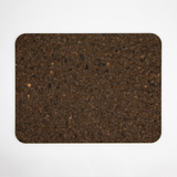 Smoked Cork Rectangular Placemat 29.5x25cm / Set of 4