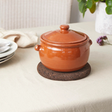 Smoked Cork Trivet