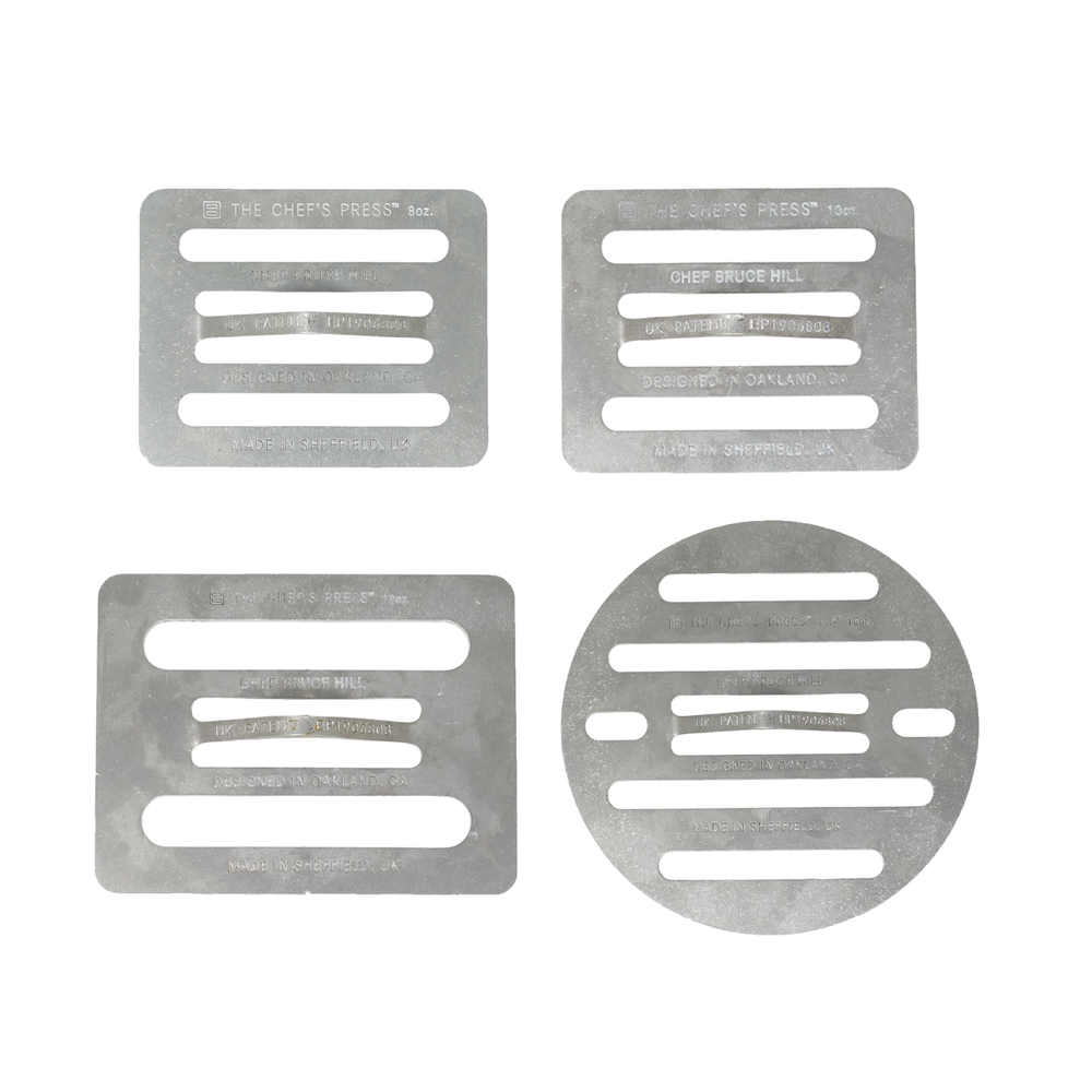 The Chef's Press 4-Piece Complete Set