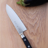 TOJIRO Classic 5 Piece Knife Set / Santoku with Magnetic Knife Block / Ash