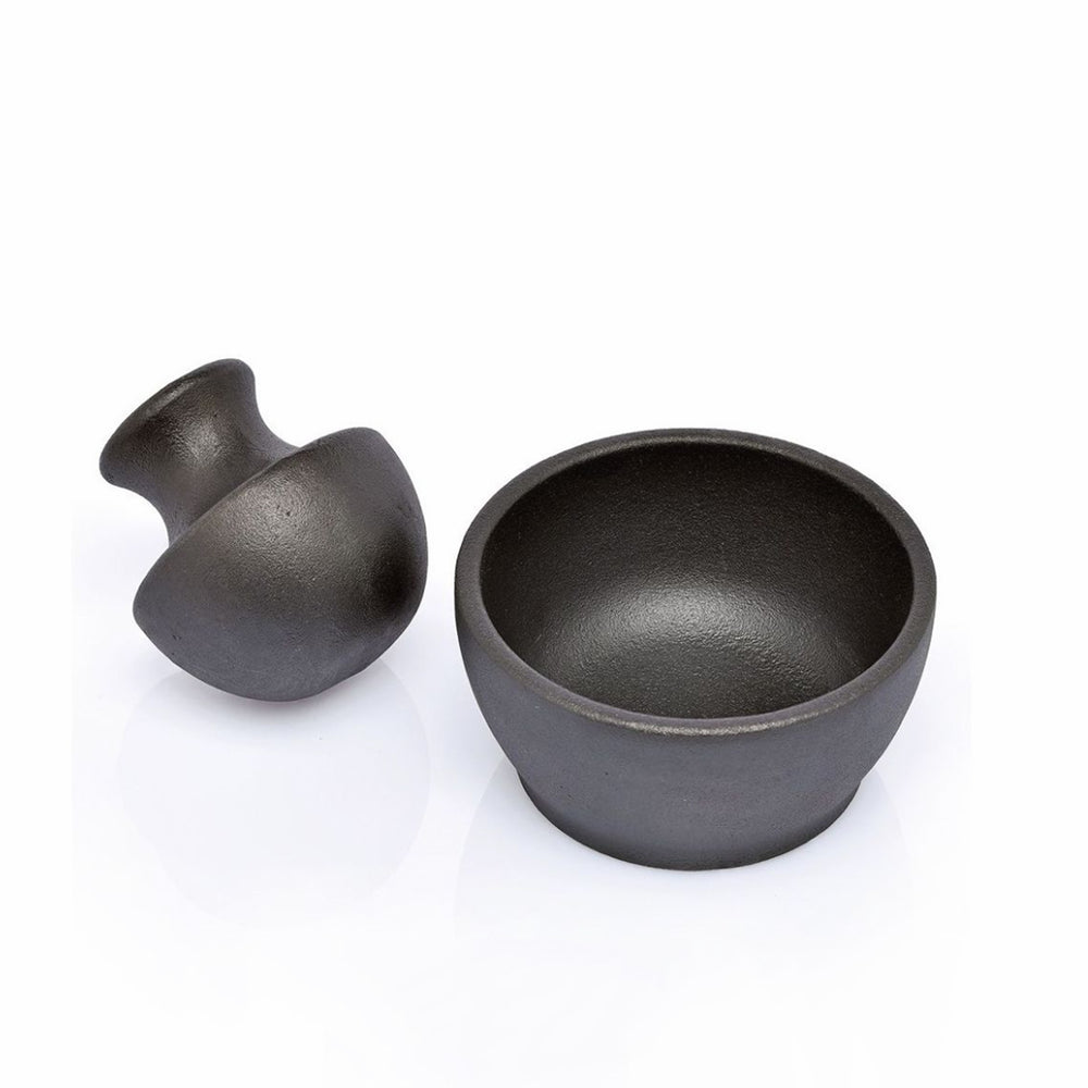 Zassenhaus Mano Cast Iron Pestle & Mortar