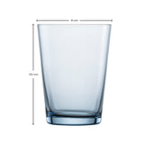 Zwiesel Together Water Glass Set of 4 / 548ml / Smoky Blue