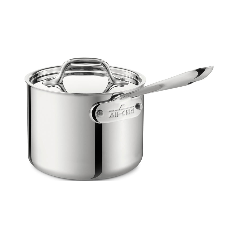 All-Clad D3 / TriPly Deep Saucepan with Lid