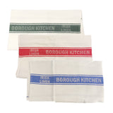 Borough Kitchen Irish Linen Tea Towel / Pack of 3 / Mixed Colours