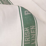 Borough Kitchen Irish Linen Tea Towel / Green