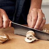 Blenheim Forge Original 5 Knife, Whetstone and Oak Block Set