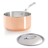De Buyer Prima Matera SS Induction Saucepan with Lid