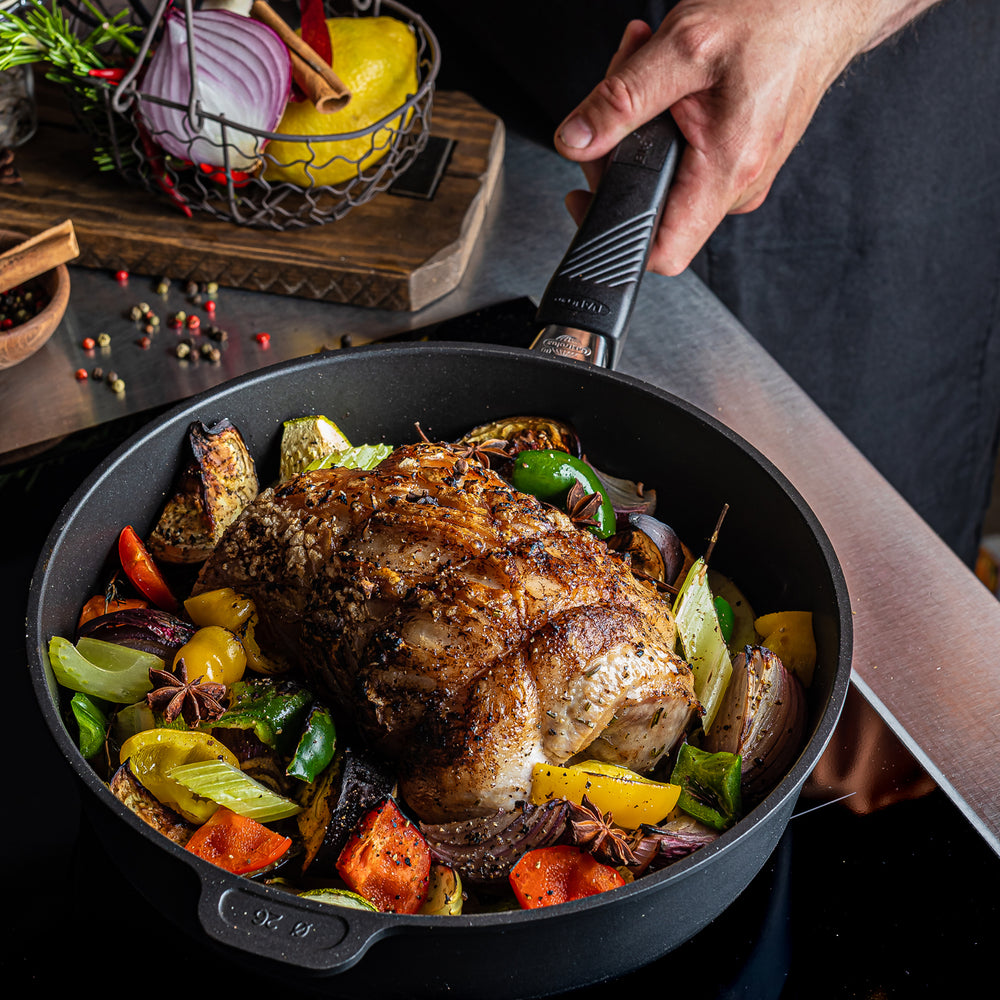Gastrolux Biotan Plus Original Non-Stick Saute Pan with Lid
