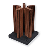 Miyabi 5000 MCD 10 Knife and Kai Block Set / Walnut Block